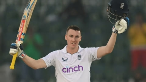 England batter Harry Brook