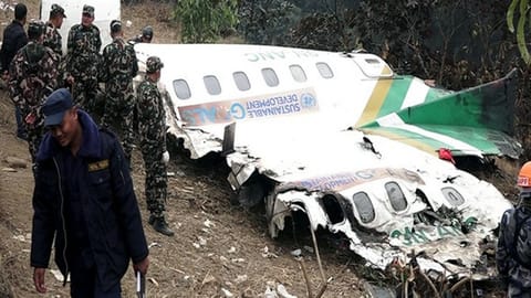 Search and rescue operation underway after the Yeti Airlines aircraft crashed