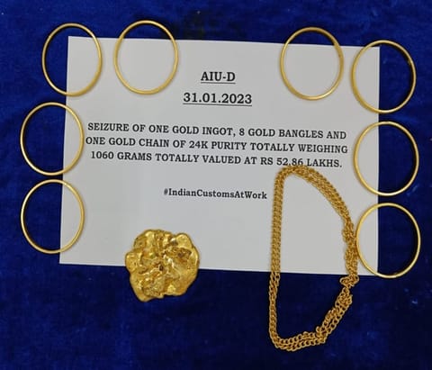 The seized items