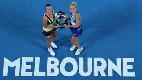 Barbora Krejcikova and Katerina Siniakova
