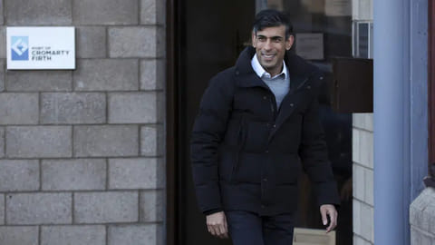 U.K. Prime Minister Rishi Sunak