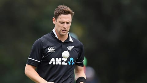 Kiwis fastbowler Matt Henry