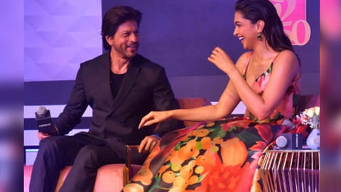 SRK with Deepika