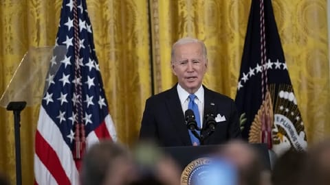 US President Joe Biden