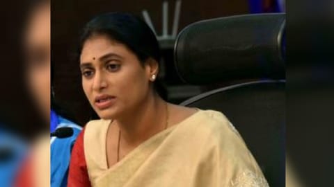 YSR Telangana Party president Y.S. Sharmila