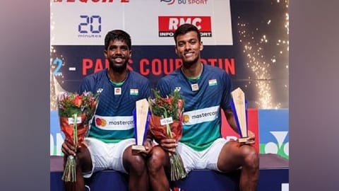 Satwiksairaj Rankireddy and Chirag Shetty