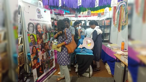 The stall has been put up for the first time by the publishing house representing Queer community at the prestigious fair after 45 years of denial and discrimination.