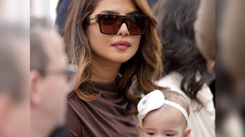 Priyanka Chopra with daughter
