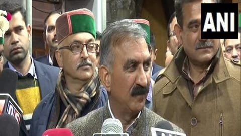 Himachal Pradesh CM Sukhvinder Singh Sukhu