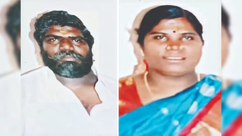 Rajendran (65) and his wife Shanthi (55)
