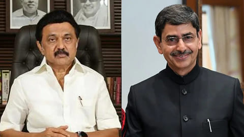 Chief Minister MK Stalin and Governor RN Ravi