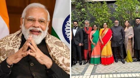 Prime Minister Narendra Modi, RRR team