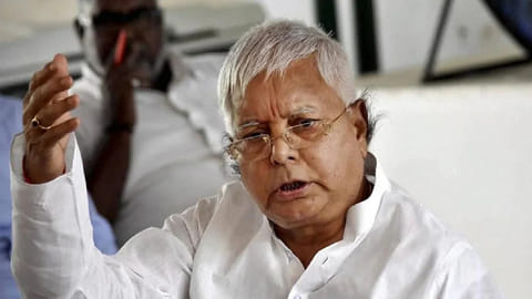 Former railways minister Lalu Prasad Yadav