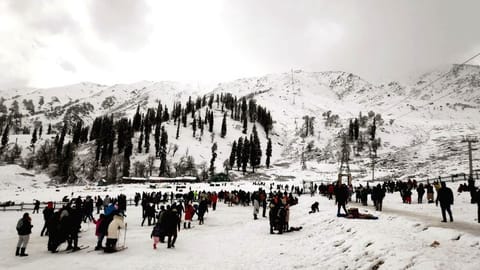 Ladakh freezes