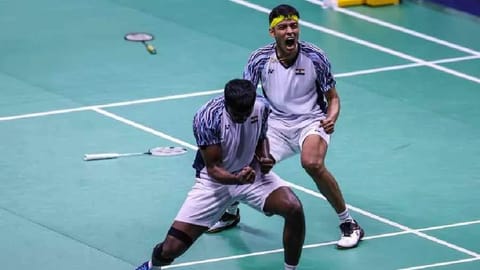 Satwiksairaj Rankireddy and Chirag Shetty