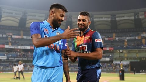 Hardik Pandya and Dasun Shanaka