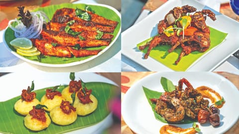 Signature dishes of Mynt by Vivanta Chennai