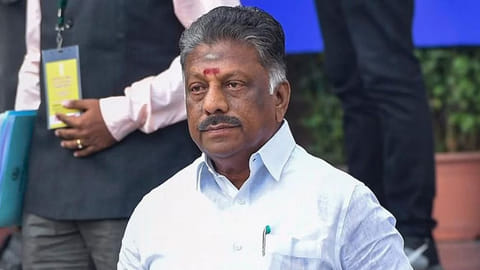 Former CM O. Panneerselvam