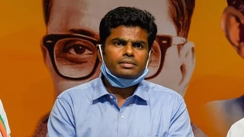 BJP president K Annamalai