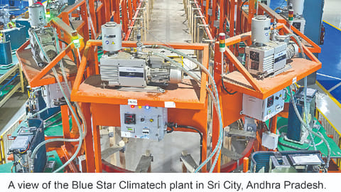Blue Star Climetech plant