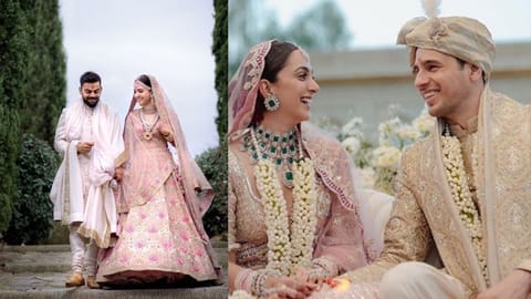 Anushka Sharma and Virat Kohli; Kiara Advani and Sidharth Malhotra