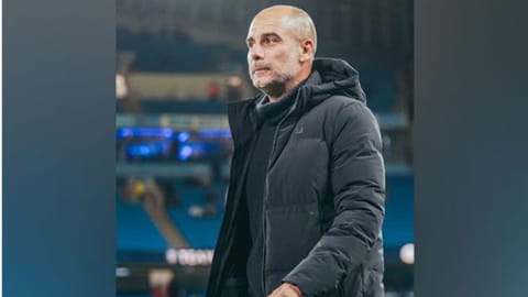 Manchester City boss Pep Guardiola.