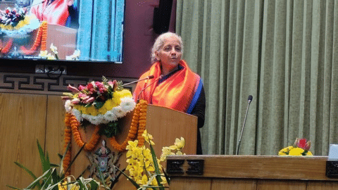 Union Finance Minister Nirmala Sitharaman