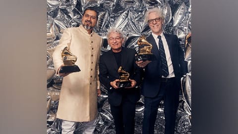Ricky Kej, Herbert Waltl and Stewart Copeland