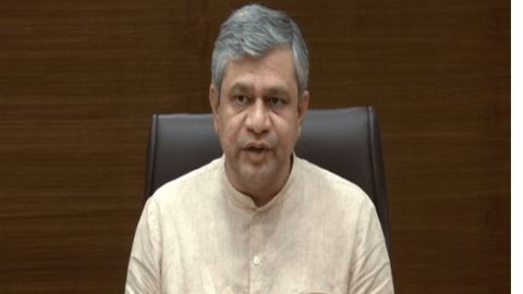 Union minister for communications Ashwini Vaishnaw