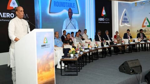 Union Defence Minister Rajnath Singh