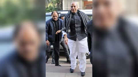 Union Defence Minister Rajnath Singh