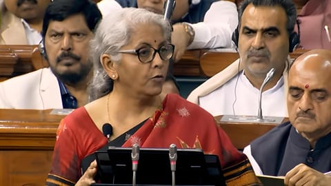 Finance Minister Nirmala Sitharaman