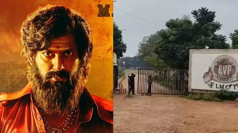 Actor Vishal; EVP Film City