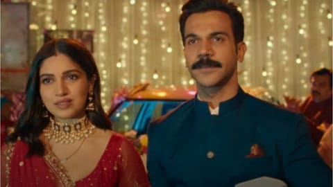 Still from 'Badhaai Do'