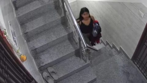 Screengrab from the CCTV footage