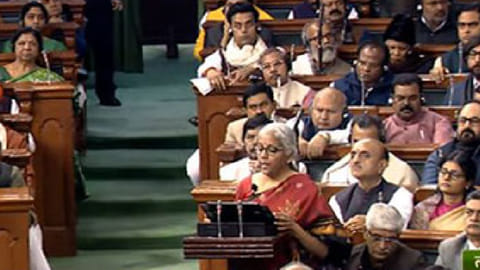 Union Finance Minister Nirmala Sitharaman