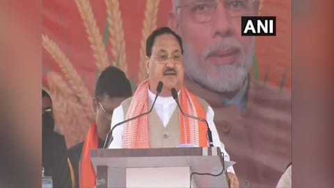 Bharatiya Janata Party national president JP Nadda