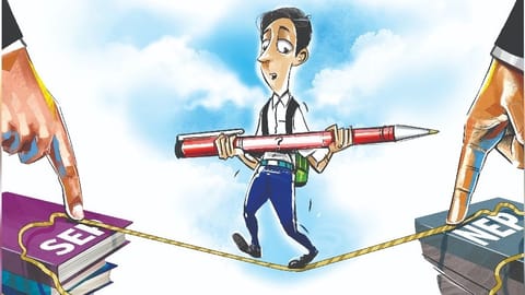 Both the University Grants Commission (UGC) and All India Council for Technical Education (AICTE?s) had issued strict instructions that schools and universities in the State should implement National Education Policy (NEP) 2020
