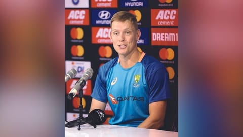 Australia fast bowler Nathan Ellis