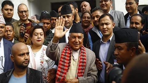 Ram Chandra Paudel sworn in as Nepal's President