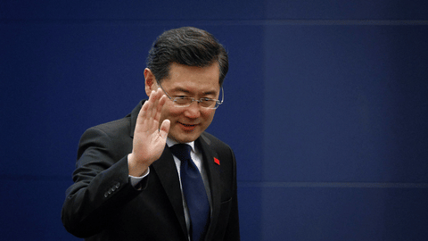 China's foreign minister Qin Gang