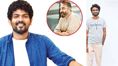 Vignesh Shivan; Pradeep Ranganathan; (inset) Kamal Haasan