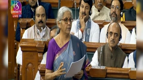 Union Finance Minister Nirmala Sitharaman