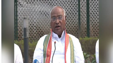 Congress national president Mallikarjun Kharge