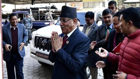 Nepal PM Pushpa Kamal Dahal