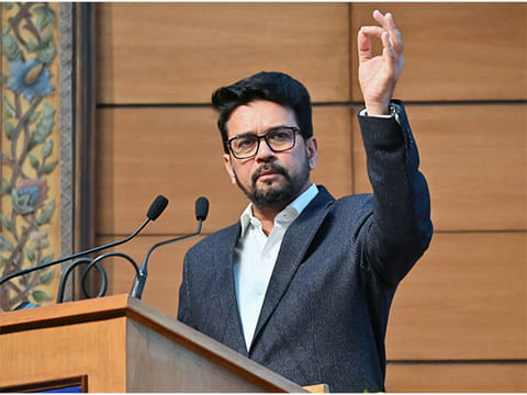 Union Minister Anurag Thakur
