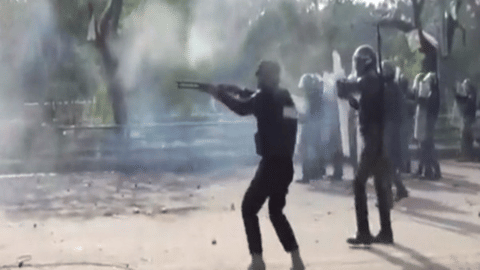 Zaman Park under attack