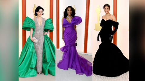 (L-R): Michelle Yeoh; Angela Bassett; Deepika Padukone