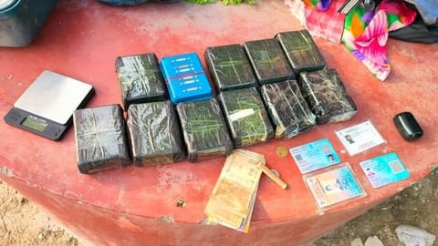 Quanity of contraband drugs seized