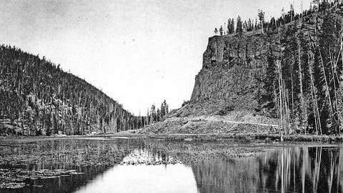 Obsidian Cliff